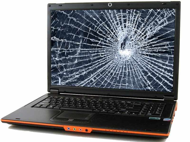Broken display - laptop