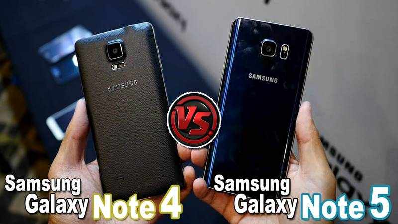 Galaxy Note 5 vs Galaxy Note 4
