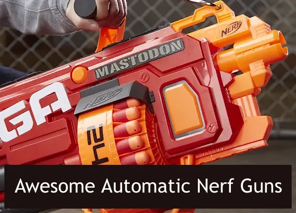 Awesome Automatic Nerf Guns