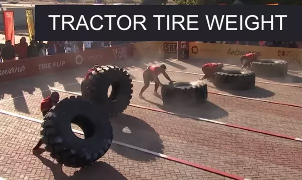 tractor tire weight