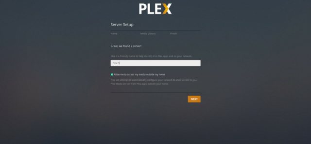 how to set up plex media server with samsung smart tv