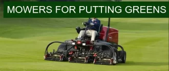 mowers for putting greens
