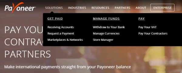 Payoneer - good alternative to Paypal