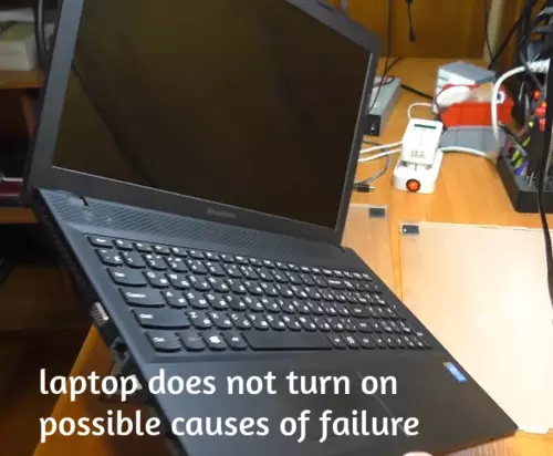laptop does not turn on