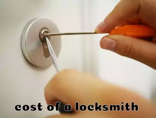 Cost of a locksmith