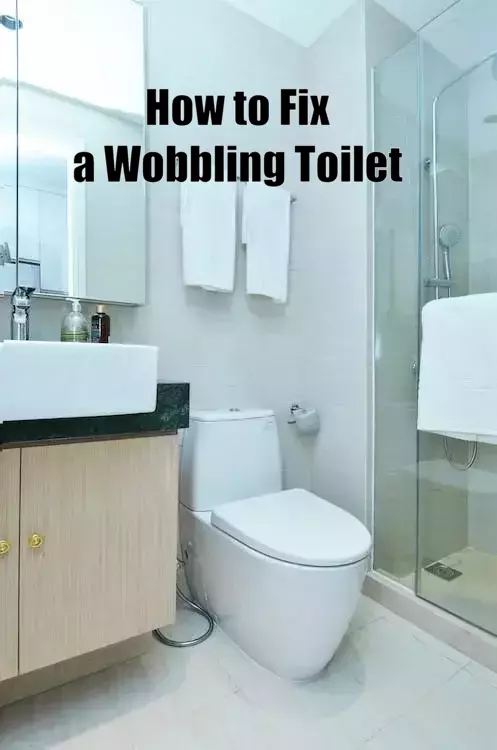 How to Fix a Wobbling Toilet