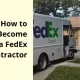 How to Become a FedEx Contractor