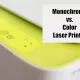 Monochrome vs Color Laser Printer