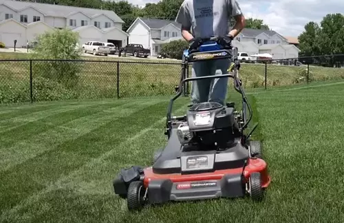 Using Side Discharge on Lawn Mower