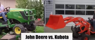 John Deere vs. Kubota compact tractors