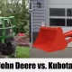 John Deere vs. Kubota compact tractors