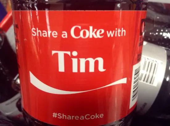 Share a Coke Campaign